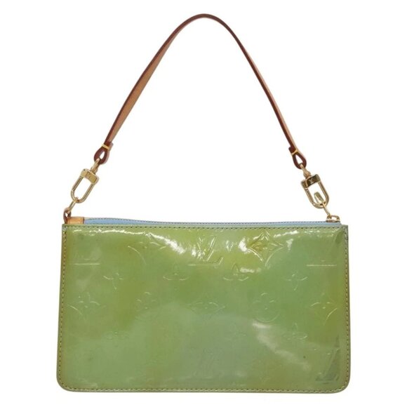 LOUIS VUITTON Monogram Vernis Lexington Pouch Baby Blue LV Auth - Picture 3 of 16